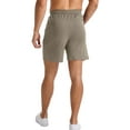 thumbnail image 3 of Hanes Originals Shorts Men's Gym Workout Pockets Cool Comfortable Cotton 7 Inseam, 3 of 5