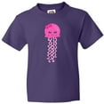 thumbnail image 3 of Inktastic Cute Jellyfish, Little Jellyfish, Pink Jellyfish Youth T-Shirt, 3 of 5