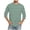 Mens T Shirts Green, variant on M-5X Mens Big & Tall T Shirts Plus Size 3/4 Sleeve Crewneck Tshirts Shirt Casual Stripe Printed Pullover Breathable Going-Out Workout Tees Tops