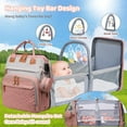 thumbnail image 4 of Anoak Baby Diaper Bag Backpack with Changing Station, Large Capacity Baby Bag, Waterproof Travel Backpack with USB Charging Port, Stroller Straps , Baby Shower Gifts, 4 of 11
