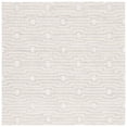 thumbnail image 6 of SAFAVIEH Micro-Loop Aspen Geometric Area Rug, Light Grey/Ivory, 5' x 8', 6 of 10