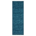 thumbnail image 2 of GlowSol 2' x 8' Solid Runner Rug Kitchen Hallway Runner Rug Machine Washable Non-Slip Bedsides Runner Rug for laundry Room, Indigo, 2 of 8