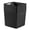 Black, variant on Set of 2 XL 30.5L Jute Decorative Plastic Organization and Storage Baskets - Perfect Bins for Home Office, Closet Shelves, Kitchen Pantry and All Bedroom Essentials, Black