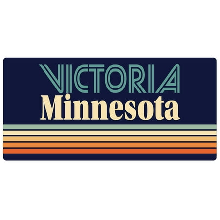 

Victoria Minnesota 5 x 2.5-Inch Fridge Magnet Retro Design