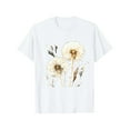 thumbnail image 2 of NAMTYQX Tshirts Shirts for Women Casual Oversized Print Cool Graphic Boxy Fit Short Sleeve Crew Neck Light Plus Size Summer Tops White Size L, 2 of 4