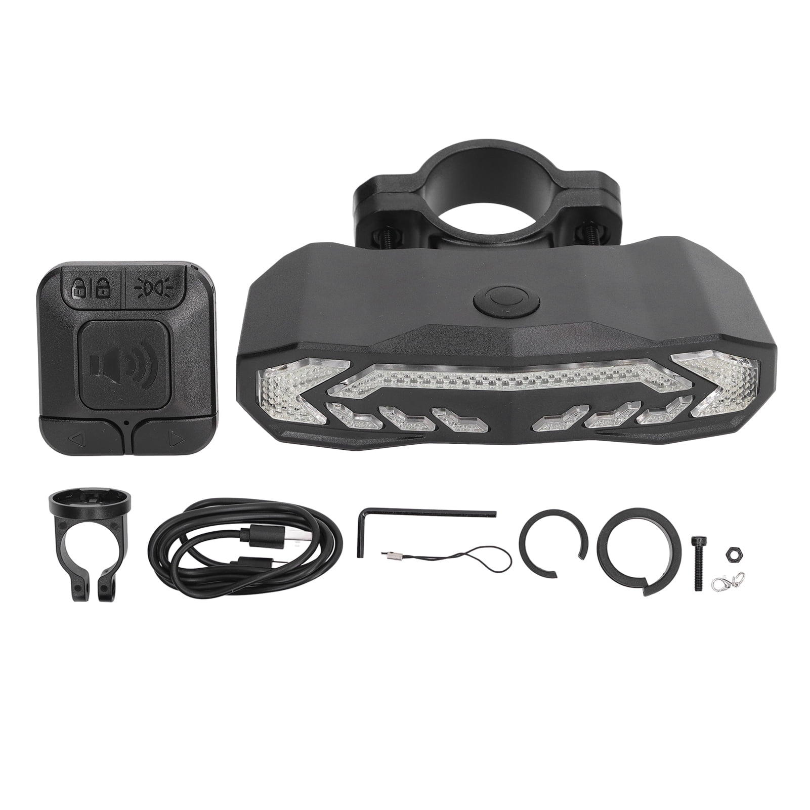 Clignotant pour vélo sans fil rechargeable en USB