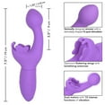 thumbnail image 4 of CalExotics Vibromasseur à Point G Rechargeable Butterfly Kiss, Violet, 4 of 5