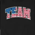 thumbnail image 3 of Instant Message - American Flag Team - Men's Crew Neck Fleece Pullover, 3 of 6