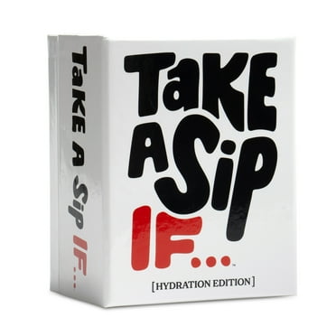 Take A Sip If… [Hilarious Party Game for Adults, Perfect for Game Night, Ice Breakers, Conversation Starter, Great for Chill Nights or Big Groups, Fun Gift for Friends]
