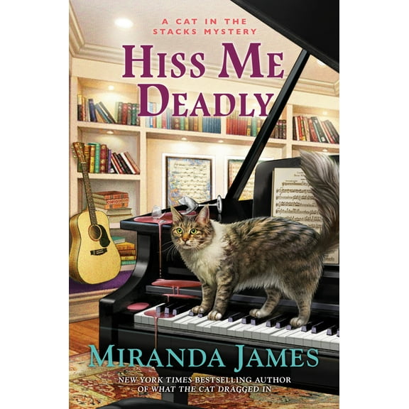 Cat in the Stacks Mystery Hiss Me Deadly, (Hardcover)