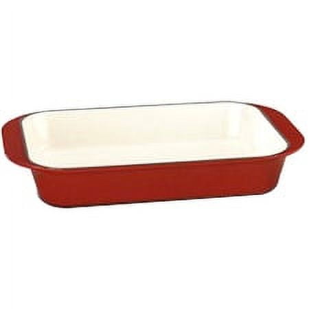 Cuisinart® Chef's Classic™ Enameled Cast Iron 14 Roasting/Lasagna Pan, Make lasagne in our Chef's Classic™ Enameled Cast Iron 14 Roasting/Lasagna  Pan, available in French Blue or Cardinal Red!, By Cuisinart