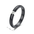 thumbnail image 4 of Bague en Acier Inoxydable pour Femmes, Bague de Fiançailles, 3mm, 4 of 6