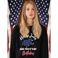 thumbnail image 2 of Yes It's My Birthday 4Th July Sweatshirt Women -Image by Shutterstock, Female x-Large, 2 of 7