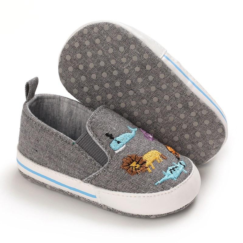 Baby Boy Print Slip-on Lazy Casual Toddler Shoes - image 4 of 6