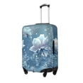 thumbnail image 3 of Luggage Cover Anti Scratch, Winter snowy night flowers Elastic Suitcase Protector Suitcase Covers for Luggage Fits 18-32 Inch Luggage, 3 of 6