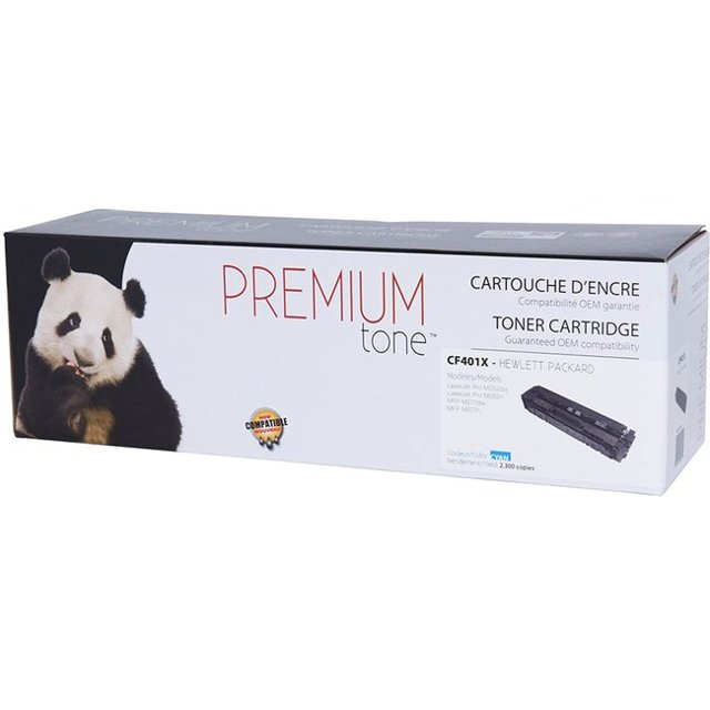 Cartouche de Toner Premium - Alternative for HP CF401X - Cyan