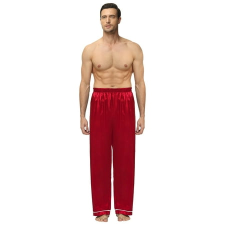 

Summer Men s Pajamas with Pants with Pockets Lightweight Sleep Pants with Pockets Soft Lounge Pajama Pants for Men Plus Size S-XXXL