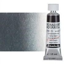 Schmincke Horadam Aquarell Watercolor - Lamp Black, 15 ml tube