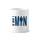 thumbnail image 1 of Condición Jurídica y Social Cepillo de dientes titular de la pluma Mug de ceramica blanca taza 350ml, 1 of 2