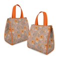 thumbnail image 2 of Pioneer Flower Floral Print Pattern Insulated Lunch Bag for Women & Adults,Large Portable Soft Cooler Lunch Bag,Thermal Food Storage Tote with Pearl Cotton,8.66L,8.75x5.75x9.5 Inch, 2 of 6