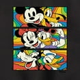 thumbnail image 3 of Disney - Mickey & Friends - Retro Blocks - Mickey, Minnie, & Goofy - Toddler And Youth Long Sleeve Graphic T-Shirt, 3 of 5
