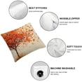 thumbnail image 6 of nygtbtfer Fall Decorations Tree Throw Pillows Cover Set of 2 Thanksgiving Orange Outdoor Pillow Covers Linen Decorative Pillow Case for Home Bedroom Couch Sofa Decor White, 6 of 7