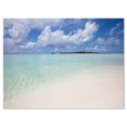 thumbnail image 2 of Fascinant Maldives Empty Seashore - Extra Large Seascape Art Canvas, 2 of 3