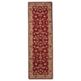 thumbnail image 2 of Rugsotic Carpets Hand Tufted Wool Eco-Friendly Area Rugs - 2'6"x8', Runner, Red Gold, Modern Contemporary Design, High Pile Handmade Anti Skid Rugs for Living Room, Bed Room (K00531), 2 of 7