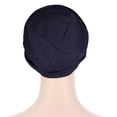 thumbnail image 5 of iHPH7 Head Wraps for Women Hair Scarf Head Wraps for Cancer Patients Women Head Coverings for Women Head Wrap Scarf, Navy One Size, 5 of 5
