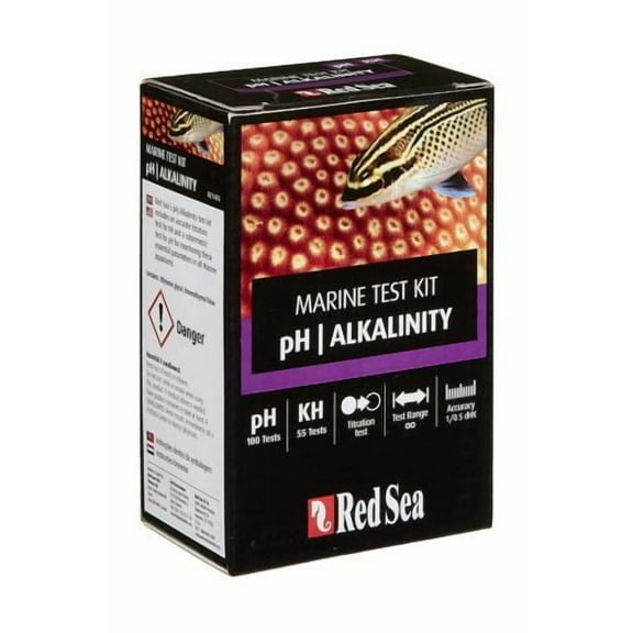 Red Sea Fish Marine Care Program pH/Alkalinity100 Test