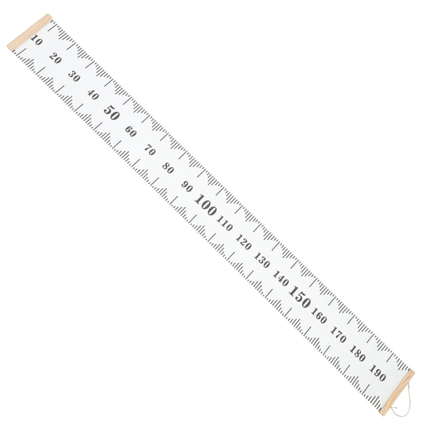 Tabla de crecimiento para niños, lienzo para medir la altura, tabla de pared, regla colgante para habitación infantil