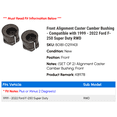 thumbnail image 2 of Front Alignment Caster Camber Bushing - Compatible with 1999 - 2022 Ford F-250 Super Duty RWD 2000 2001 2002 2003 2004 2005 2006 2007 2008 2009 2010 2011 2012 2013 2014 2015 2016 2017 2018 2019, 2 of 3