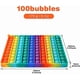 thumbnail image 2 of Tablas de números del 1 al 100, juguetes antiestrés con forma de cuadrado, 2 of 5