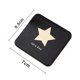 thumbnail image 2 of Compact Travel Makeup Magnifying Mirror Small Portable Folding Mirror with Handheld and Easy to Carry Black-star, 2 of 4