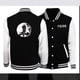 thumbnail image 2 of Uniformes de béisbol informales para hombres y mujeres, moda periférica con texto cómico japonés de dibujos animados, novedad de 2024, 2 of 5