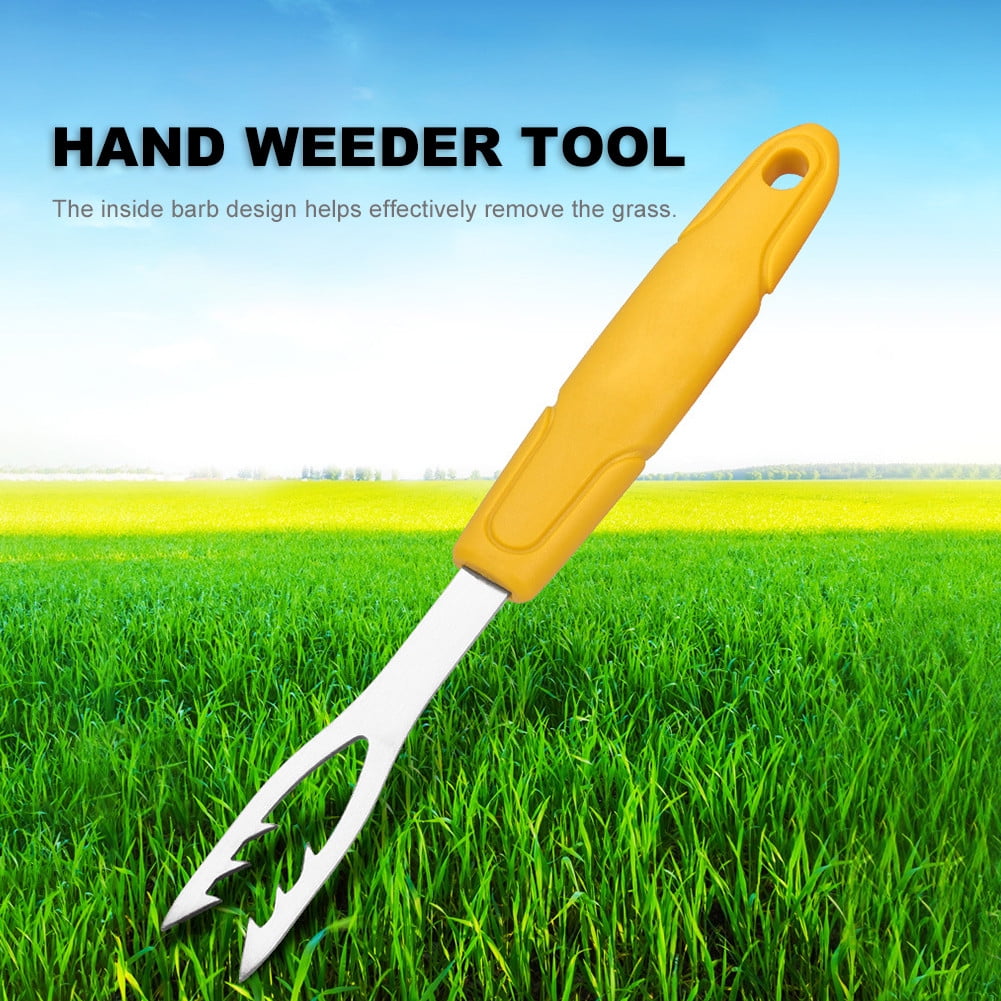 Aihome Hand Weeder Puller Tool With Ergonomic Handle Weed Puller