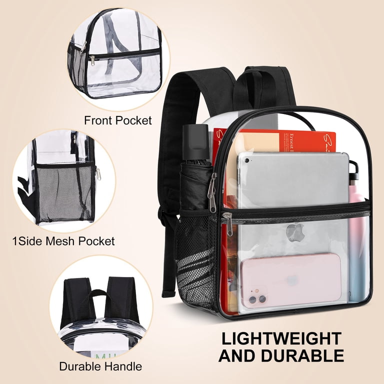 SPODEARS Clear Backpack For Stadium, Concert & Jamaica