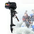 thumbnail image 4 of TOOL1SHOoo 3.6HP 2 Stroke Outboard Motor Fishng Boat Motor Engine Water Cooling Short Shaft, 4 of 10