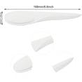 thumbnail image 3 of 2pcs Point Tuner Seam Creaser Creases Sewing Tool Plastic Sewing Mark Turner Point Tuner Seam Presser Tool DIY Handmade Sewing Quilting Accessory (Black, White), 3 of 3