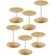 thumbnail image 1 of Soporte de vela de la pieza de la pieza de la pieza de la pieza de la pieza sólida Color de la vela del hotel Cafetería del restaurante Restaurante Fiestas Decoraciones 6 piezas Inevent HA011100-00B, 1 of 6