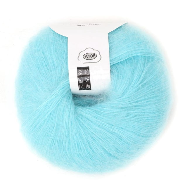 Qiilu Washable Angora Wool Yarn Kit For Weeding Party Birthday Gift