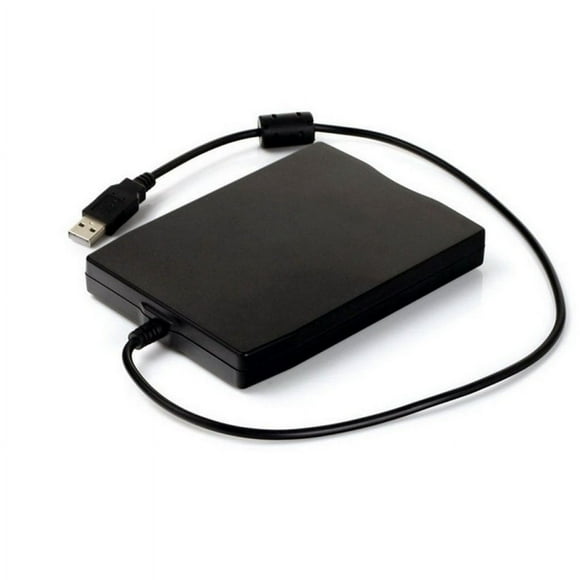 TOBERICH 3.5 inch 1.44MB FDD Black USB Portable External Interface Floppy Disk FDD External USB Floppy Drive for Laptop