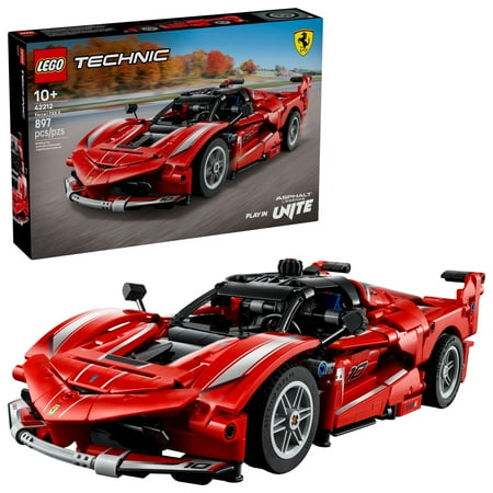 LEGO Technic Ferrari FXX K Kids Toy Car - Building Toy for Girls & Boys - Ferrari Car Toy for Ages 10+ - Makes a Cool Birthday or Any - Time Gift for Kids - Race Car Model for Play & Display - 42212