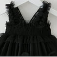 thumbnail image 5 of Toddler Girls Sleeveless Butterfly Tulle Suspenders Dress Dance Party Princess Dresses Clothes, 5 of 6