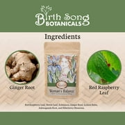 Birth Song Botanicals Woman's Balance Herbal Tea for Healthy Hormone Balance, 4 oz