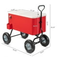 thumbnail image 7 of Zimtown 80 Quart Patio Cooler Cart - Keep Your Drinks Cool in Style, 7 of 7