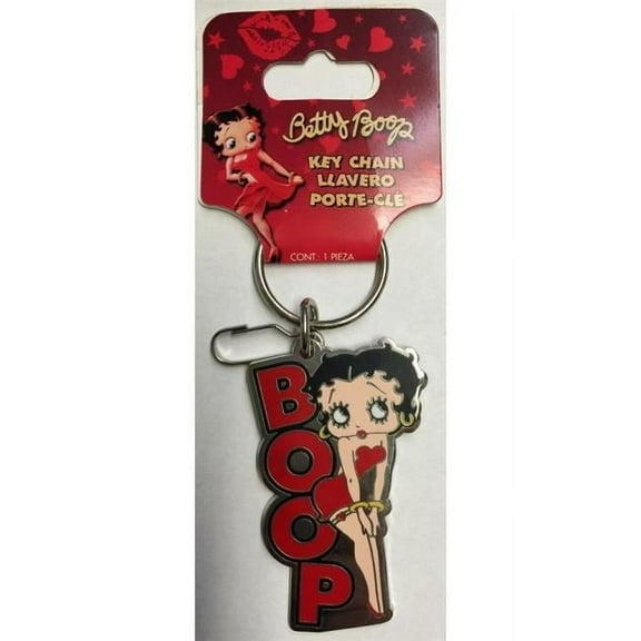 212 by PlastiColor Main Betty Boop Enamel Keychain