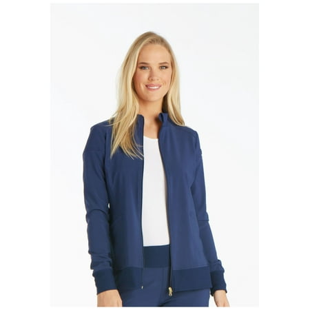 Cherokee Iflex Women's Warm Up Scrubs Jacket Zip Front CK303