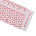 thumbnail image 1 of Square Ruler LShaped Right Angle Scale PMMA PVC Measurement Tailor Drawing DIY Craft Tool, 1 of 3
