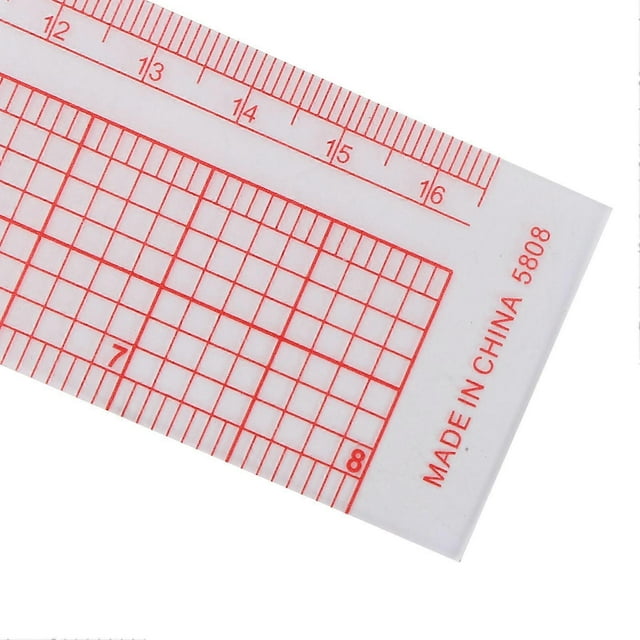 Square Ruler LShaped Right Angle Scale PMMA PVC Measurement Tailor Drawing DIY Craft Tool
